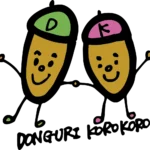 どんぐりころころロゴ二人のどんぐり